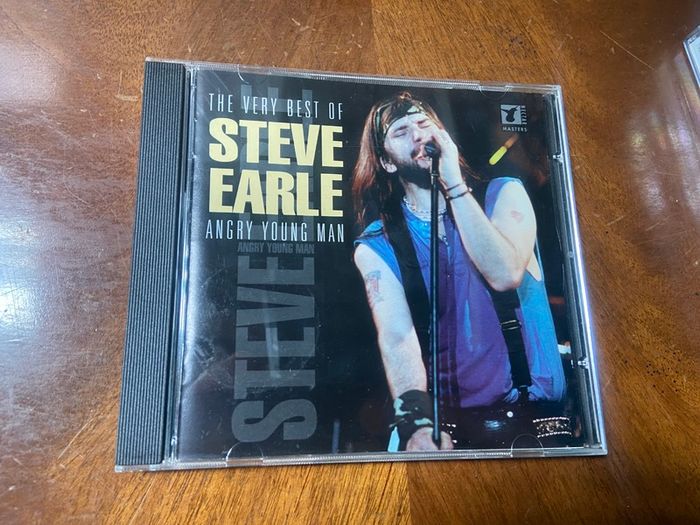 The Very Best of Steve Earl CD Angry Young Man