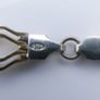 Vintage Sterling Silver 925 Art Deco Bracelet (L-7,5" - 13,24g) Image 4