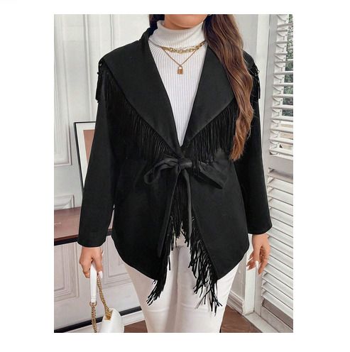 BNWT Black Leather Look Jacket size 20