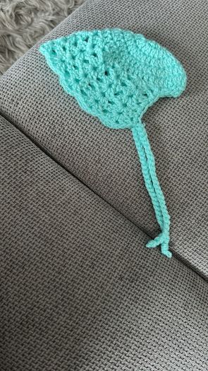 Crochet baby hat