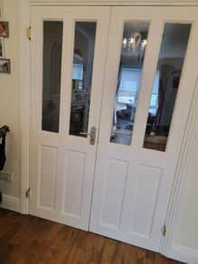 Internal Glass panel doors