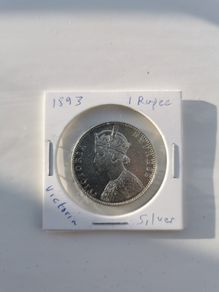 1893 Victoria 1 Rupee