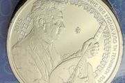 Greece 5 Euro Uncirculated Coin 2015 - 100th Anniversary of the Birth of Vasilis Tsitsanis