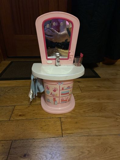 Baby Born sink and toilet