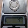 Vintage Solid Sterling Silver 925 Medal Or Watch Fob 4,8g Image 7
