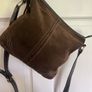 Coach Handbag Suede Brown Handbag Image 3