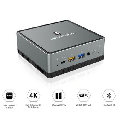 Mini PC (Minisforum)Ryzen 5 | 32GB RAM | 512GB SSD | Windows 11 Pro