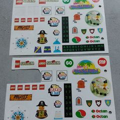 Lego Club UK Sticker Sheet 1993