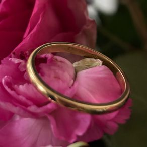 18kt Vintage Yellow Gold Band