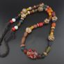Vintage Asian & African Glass with Pumtek Pyu Beads Tribal Necklace Image 3
