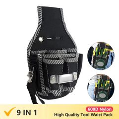 Tool Holders Insert Sheath Repair Waist Bag Electrician Simple Pocket Waist Hanging Tool Bag Portable Drill Holder Holst Pouch