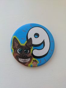 Birthday badge