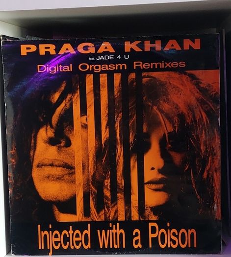 Praga Khan ft Jade 4 U, Injected With a Poison. 12" vinyl