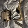 Floyd Rose FRT 1000 Original Tremolo bridge system gold fits Jackson esp charvel Ibanez fender Stratocasters Gibson les Paul electric guitar parts accessories Image 5