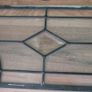 Antique Stunning  Leaded Stained Glass Window Art 39" x 9,5" Image 7