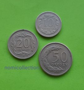 Poland 1991 - 1992 years coins.