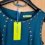 Versace jeans dress size It44 / uk 10 . Like a new Image 6