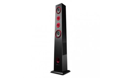 Bluetooth Remote Control Tower Home Speaker System - 60W RMS - USB MP3 microSD Card Input