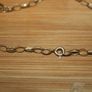 Vintage Gold Necklace 9c - 375 -3g Image 7