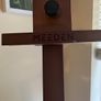 Meeden Adjustable dark wooden art easel Image 3