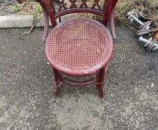 wicker and  ratten chair