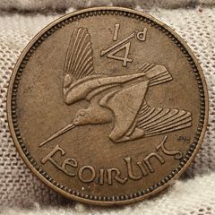 Great Britain 1937 Farthing 1/4d Coin