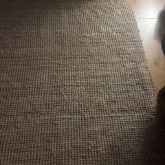 ikea lohals jute rug