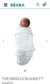 Red castle miracle blanket / swaddle