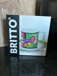 Romero Britto Espresso Cup