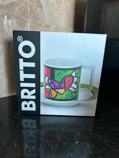 Romero Britto Espresso Cup