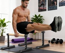 Dip Bars Stands Fitness Home Training Parallel Equalizer Bars Calisthenics Station Adjustable