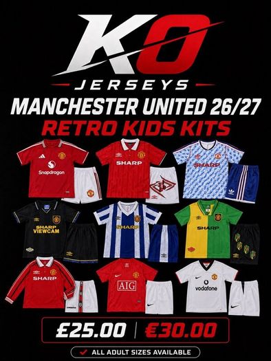Football Jerseys - New & Retro