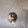 Tiger's Eye Drop Pendant and Chain Image 3