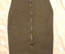 River Island skirt with zip detail