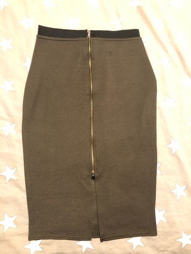 River Island skirt with zip detail