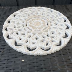 Small Circular Wooden wall art panels