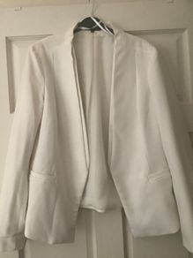 New Cream Edge To Edge Jacket