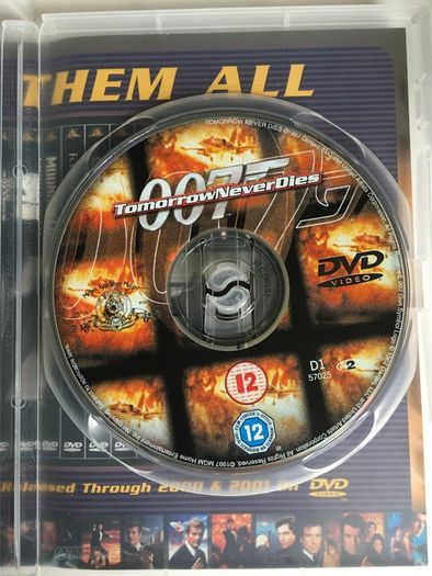 007 James Bond - Tomorrow Never Dies [1997] Pierce Brosnan [Movie DVD]
