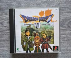 Sony Playstation Japanese Japan import Dragon Quest VII 2-disc