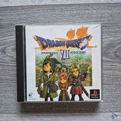 Sony Playstation Japanese Japan import Dragon Quest VII 2-disc