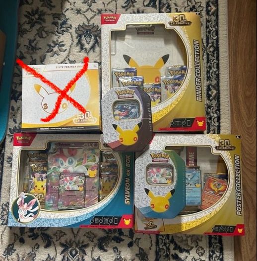 Pokemon 30th anniversary bundle sealed