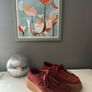 Clarks tornhill burgundy Image 6