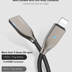 Original LED USB Charger Cable for iPhone X XS MAX XR 8 7 6S Plus iPad Wire Lead