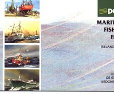 1991 Ireland Maritime Fishing Fleet Stamp Booklet Mint Never Hinged (MNH). Hibernian HB38. Ad shows photos of panes included