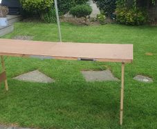 Foldable Wallpapering Table