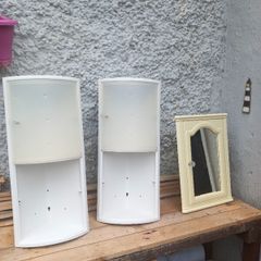 Bathroom wall caddys storage