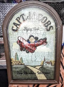 Large 3D handcarved wooden sign