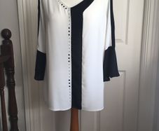 Dressy Top Monochrome Size 16