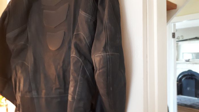 leather biker jacket