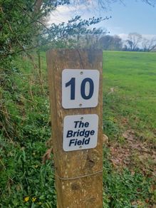 Paddock Numbers & Custom Field Name Signs